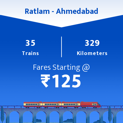 Ratlam To Ahmedabad Trains